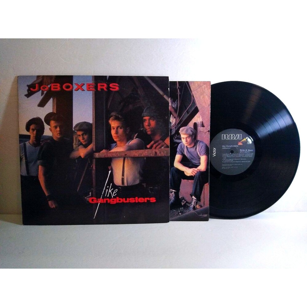 JoBoxers - Like Gangbusters LP 1983 RCA New Wave Just Got Lucky Pub Rock NM